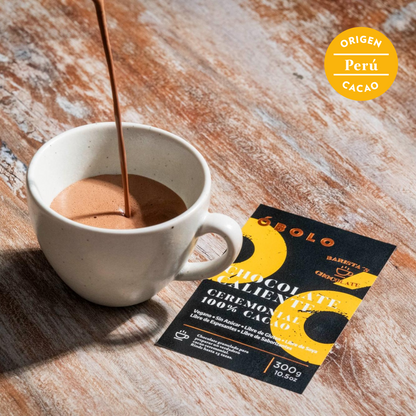 Chocolate Caliente - CEREMONIAL 100% CACAO (Intenso/Puro) 1.5kg