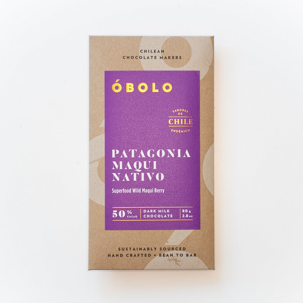 Patagonia Maqui Natural 50% Cacao Caja 10 Barras
