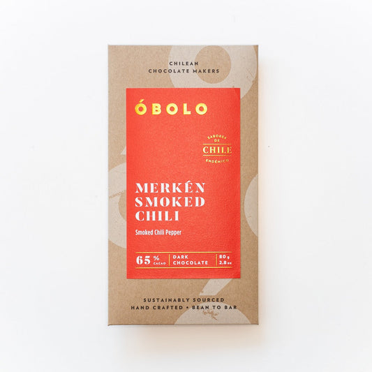 Merkén Smoked Chili 65% Cacao Caja 10 Barras
