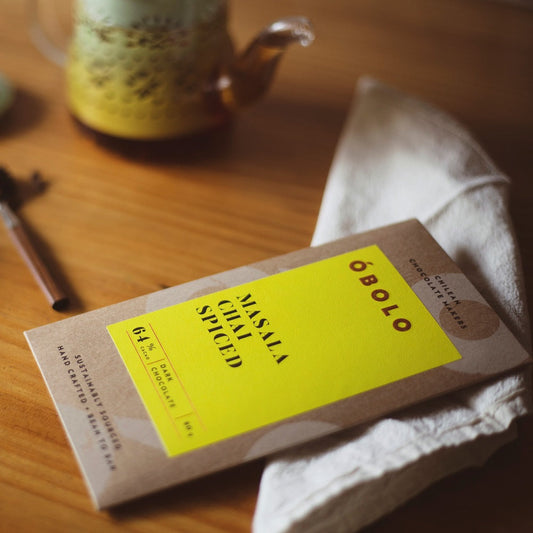 Masala Chai Spiced 64% Cacao Caja 10 Barras