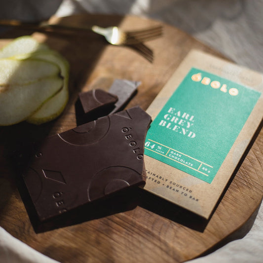 Earl Grey Blend 64% Cacao Caja 10 Barras