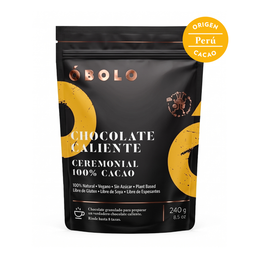 Chocolate Caliente Ceremonial 100% Cacao 240gr