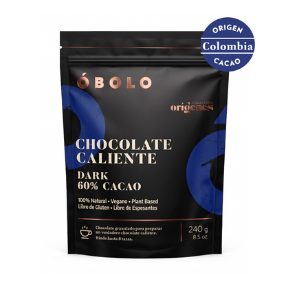 Chocolate Caliente Dark 60% Cacao Colombia 240gr