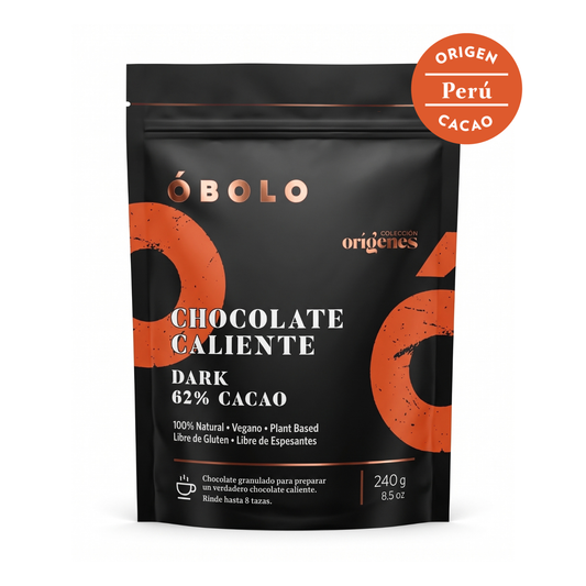 Chocolate Caliente Dark 62% Cacao Perú 240gr
