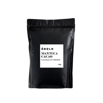 Manteca de Cacao Natural - Trozos 1.5kg