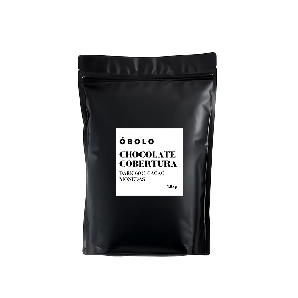 Chocolate Cobertura Dark Colombia 60% Cacao - Monedas 1.5kg