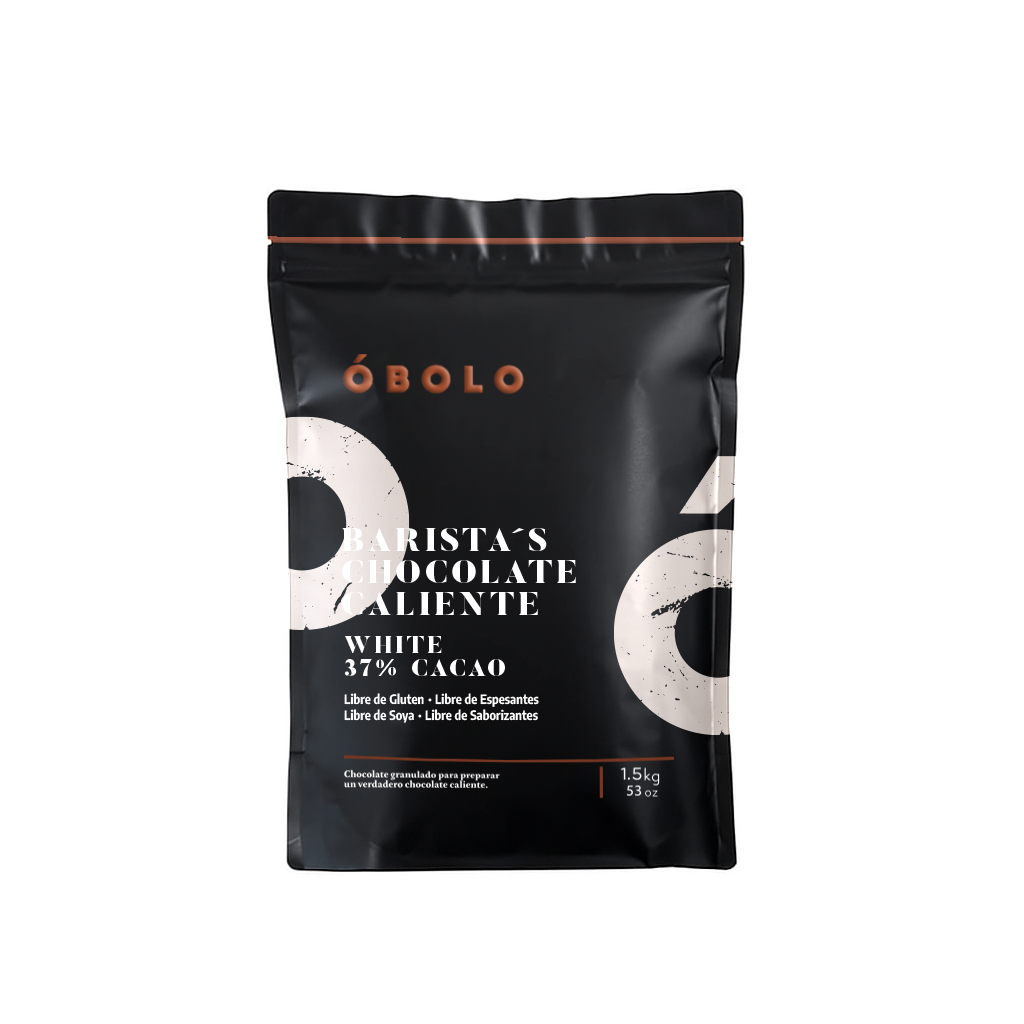 Chocolate Caliente - WHITE 37% CACAO (Cremoso/Dulce) 1.5kg
