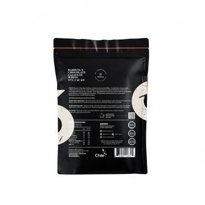 Chocolate Caliente - WHITE 37% CACAO (Cremoso/Dulce) 1.5kg