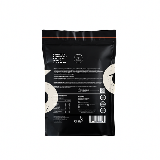 Chocolate Caliente White 37% Cacao 1.5kg